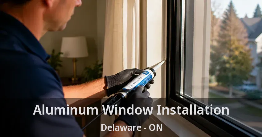Aluminum Window Installation Delaware - ON
