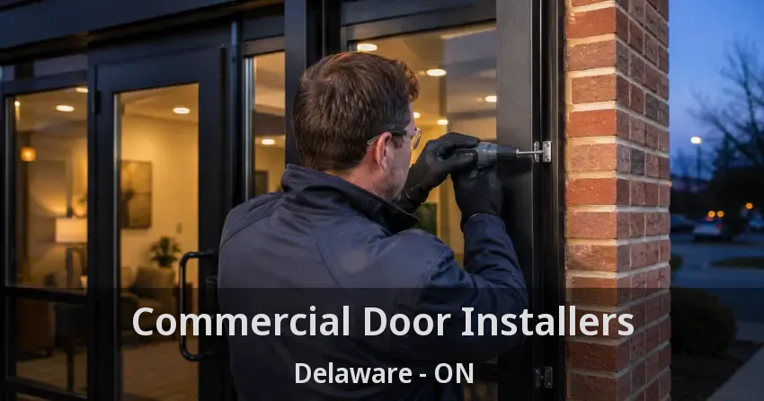 Commercial Door Installers Delaware - ON