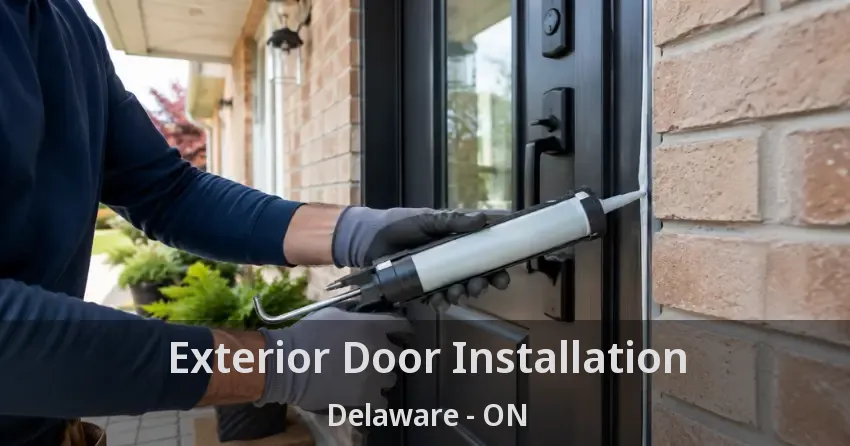 Exterior Door Installation Delaware - ON