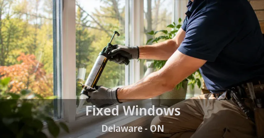 Fixed Windows Delaware - ON