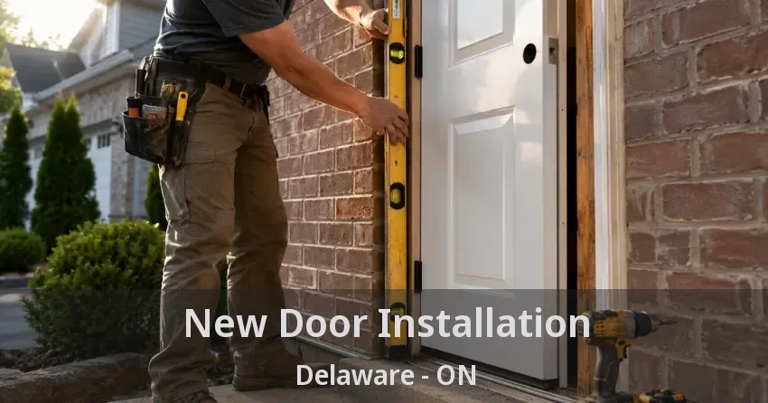 New Door Installation Delaware - ON