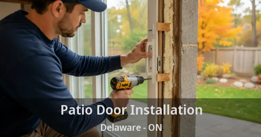 Patio Door Installation Delaware - ON