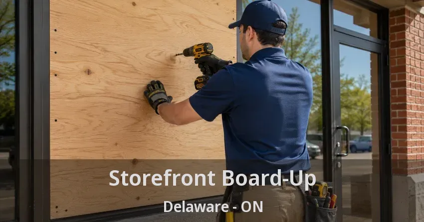 Storefront Board-Up Delaware - ON