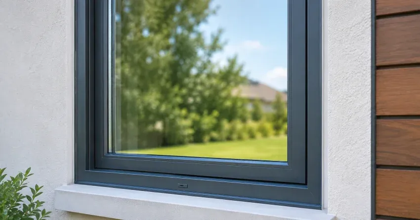 technician performing broken glass replacement Delaware on a home window